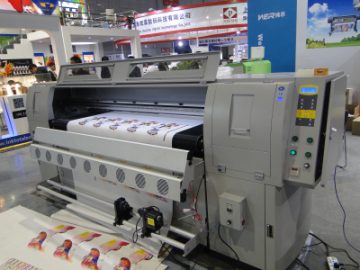 Máquina de impressão de couro