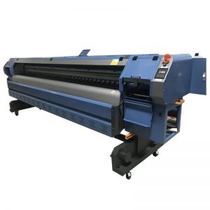 impressora solvente de alta velocidade de 3.2m, máquina de impressão digital K3204I da bandeira do cabo flexível